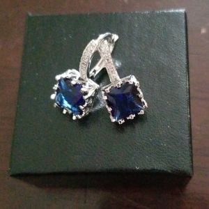 sapphire earrings